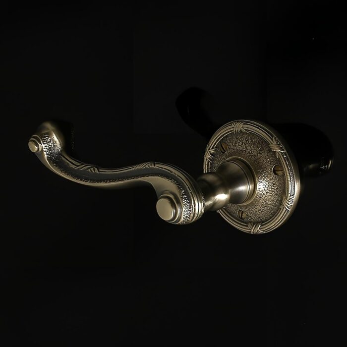 Burlington Door Handle on Rose