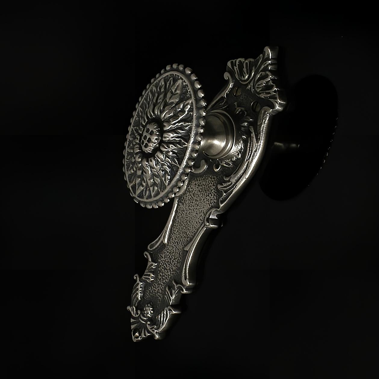 Adam 274 Door Knob on Plate
