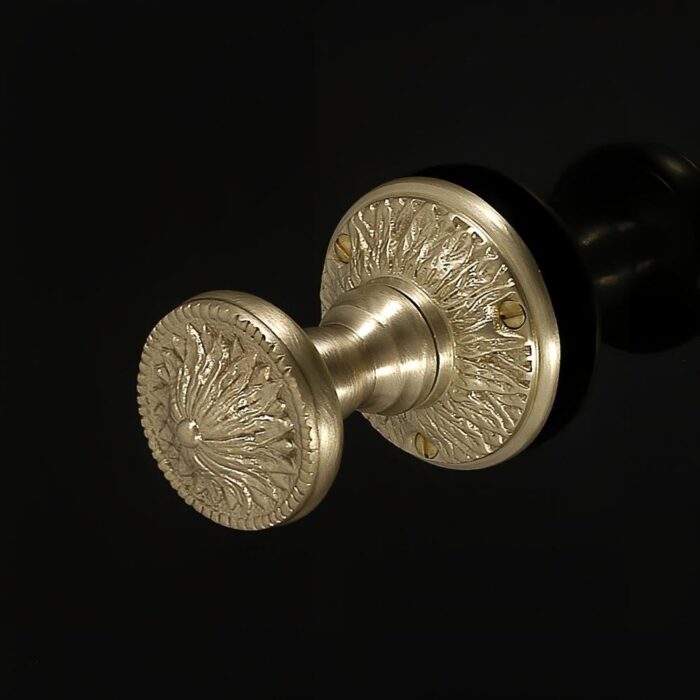 Adam 221 Door Knob on Rose