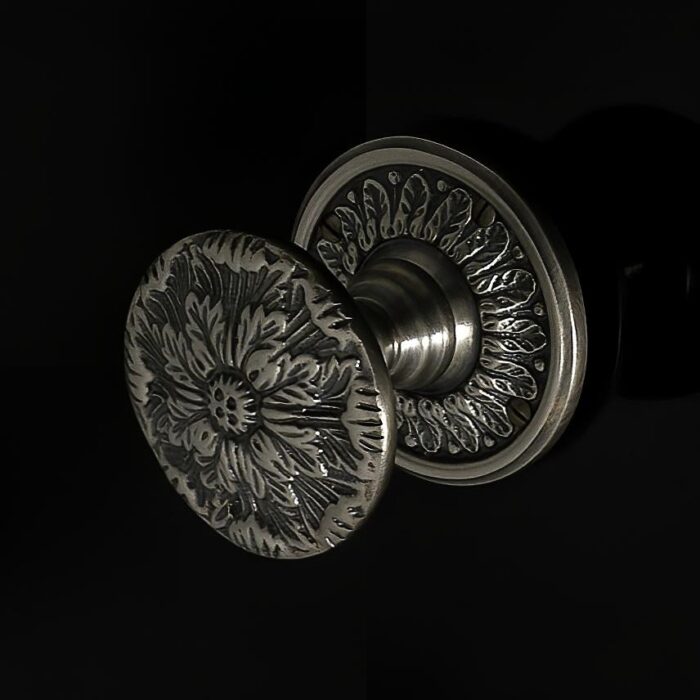 Adam 388 Door Knob on Rose