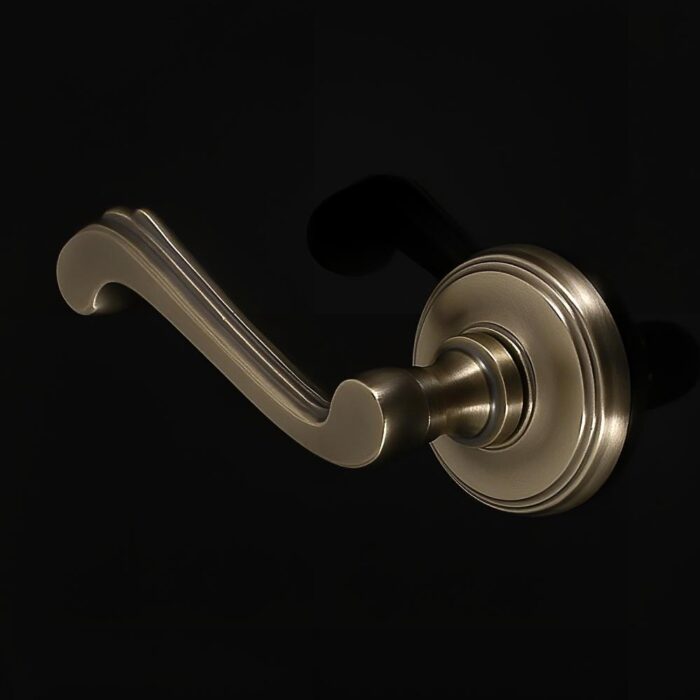 Liberty Door Handle on Rose