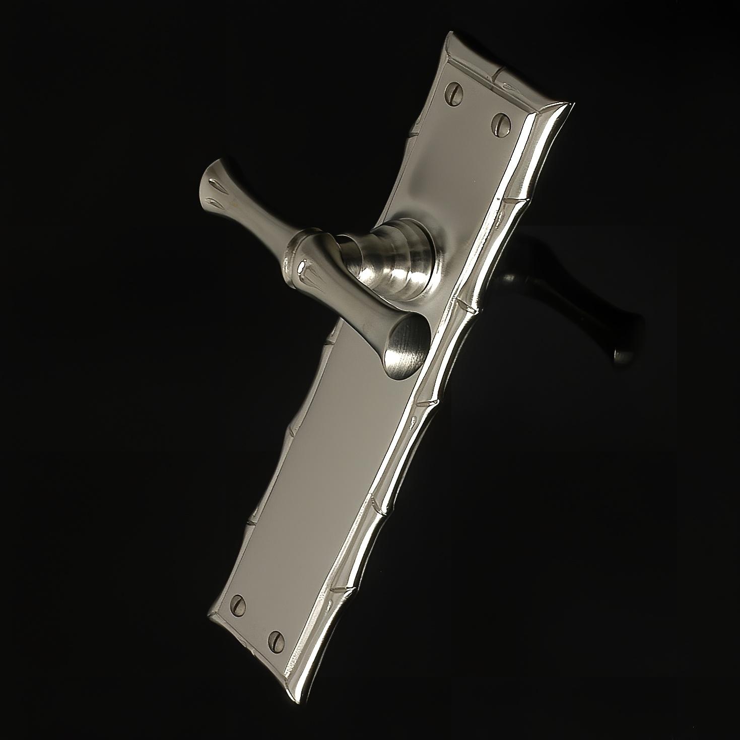 Bamboo T-Bar on Plate