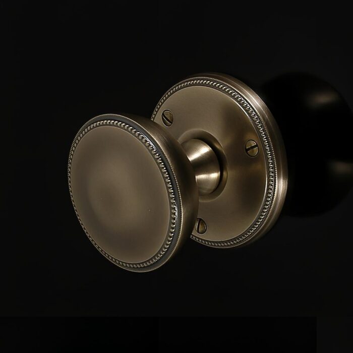 Princess Round Door Knob on Rose